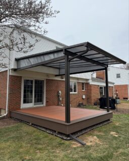 New construction with Azek decking.